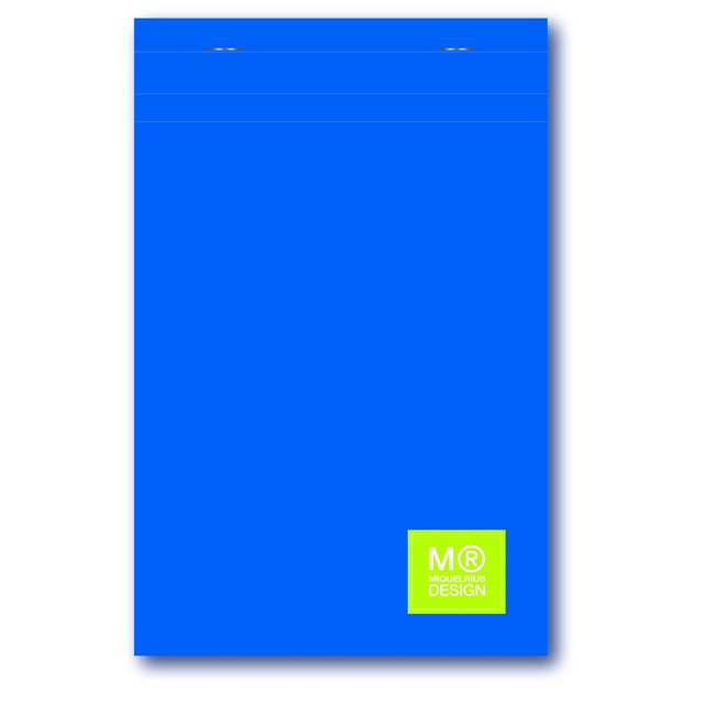 Miquelrius Contrast A5 Stapled Pad, 80 Sheets/160 Graph pages (Blue)