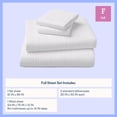 thumbnail image 4 of Mainstays Kids 220TC Cotton Grid Gray Double, 4 Piece Sheet Set, 4 of 8