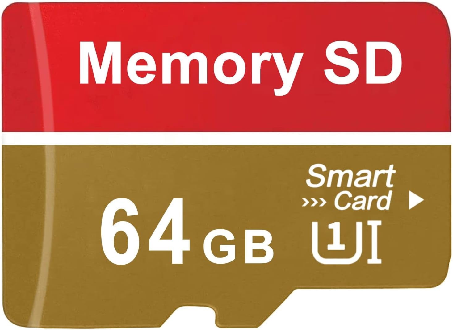 64GB Memory Card MicroSDXC UHS-I U3 V30 Class 10 4K UHD Video High Speed Transfer Monitoring SD Card with Adapter for Dash Cam