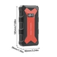 thumbnail image 3 of TopLLC Portable Car START Emergency Booster Car Emergency Mobile RV Power RV Battery Charger 12V RV Battery For 3L Gasoline Car START Power Bank Emergency Start Power, 3 of 7
