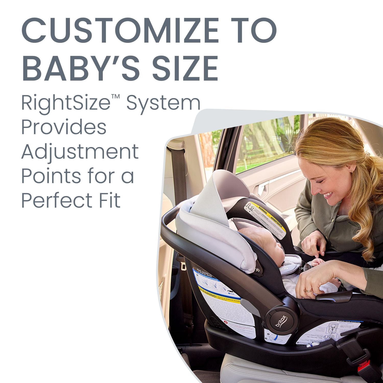 Britax Willow™ S Infant Car Seat with Alpine Base, Graphite Onyx