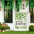 thumbnail image 4 of St. Patricks Day St. Patrick's Day Garden Flag Four Leaves, 4 of 5