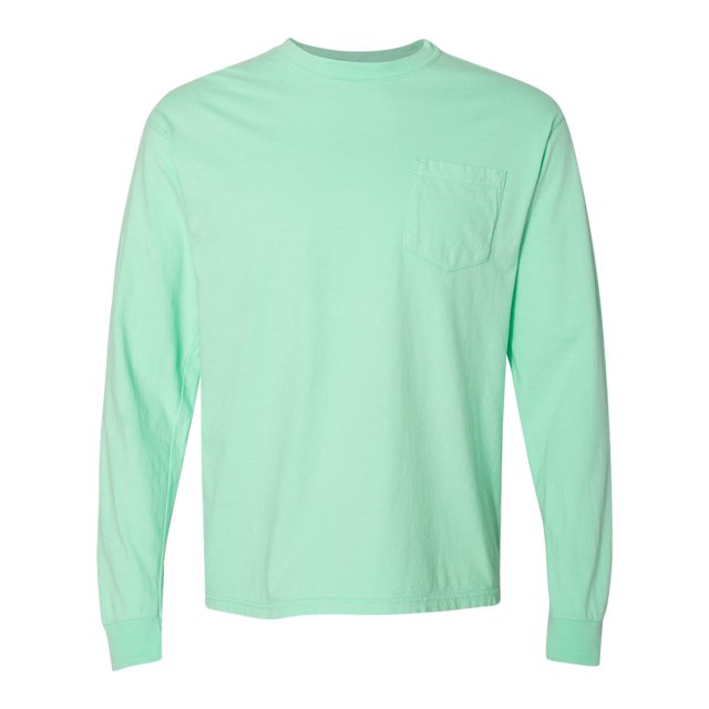 Comfort Colors T-Shirt à Manches Longues pour Adulte avec Poche