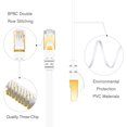 thumbnail image 1 of CableGeeker Cat7 Shielded Ethernet Cable 50ft White (Highest Speed Cable) Flat Internet Network Cable Support Cat5/Cat6, 1 of 5