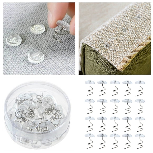 Furniture 20Pcs Clear Head Liner Car Roof Fabric Upholstery Screws Headliner Ceiling for Automotive Interior