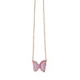 thumbnail image 1 of PVCS Ladies Fashion Multicolor Butterfly Necklace Crystal Clavicle Chain Pendant, 1 of 2
