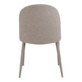 thumbnail image 4 of MOE'S Home BURTON FABRIC DINING CHAIR LIGHT GREY-M2, 4 of 5