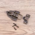 thumbnail image 3 of 6pcs 40*62mm Jewelry Box Latches Special Small Box Packing Buckle Antique Wooden Gift Lock Alloy Latch Hook Locks with k, 3 of 7