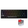 thumbnail image 1 of Graflsoa 68-Key Compact Mechanical Keyboard with Red Switch, RGB Backlight, USB-C Connectivity, 1.5m Cable, Black Design, 1 of 6