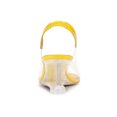 thumbnail image 2 of BLISSFUL STEP Chaussures pour Femmes Talons Compensés Transparents à Strass Bout Ouvert Slingback Chaussures Transparentes Jaune 6, 2 of 8