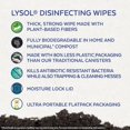 thumbnail image 2 of LYSOL® DISINFECTING WIPES Flat Pack, Citrus, 84 Count, 2 of 5