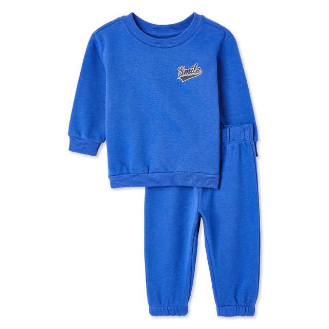 Ensemble 2 pièces avec chandail en molleton George pour bébés garçons