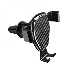 Gravity Car Phone Holder In Car Air Vent Mount Stand No Magnetic Mobile Phone Bracket Smartphone Accessories Silver