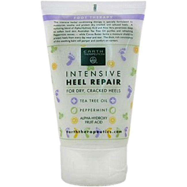 Earth Therapeutics Intensive Réparation du Talon - Thérapie de Conditionnement à Base de Plantes pour Talons Secs et Fissurés - 4 oz