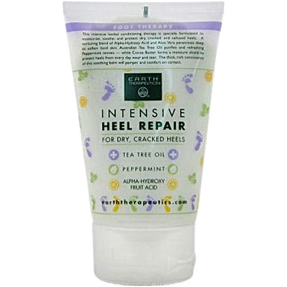 Earth Therapeutics Intensive Heel Repair - Herbal Conditioning Therapy for Dry, Cracked Heels - 4 oz