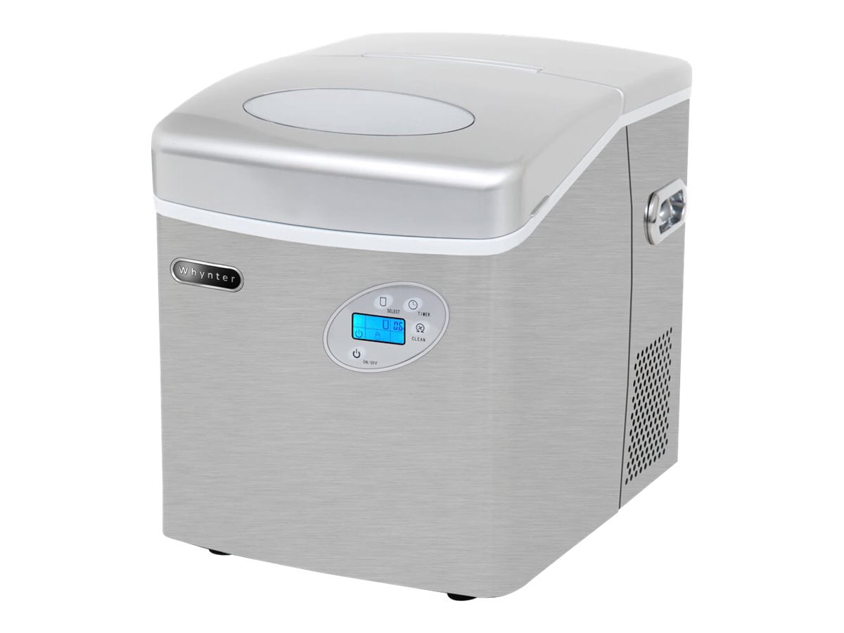 Whynter IMC-490SS Ice Cube Maker, Freestanding, Stainless Steel
