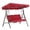 Rouge, variante sur Housse de Chaise Balançoire Imperméable Pliable Coussin Patio Jardin Cour Extérieur Siège de Remplacement (Café)