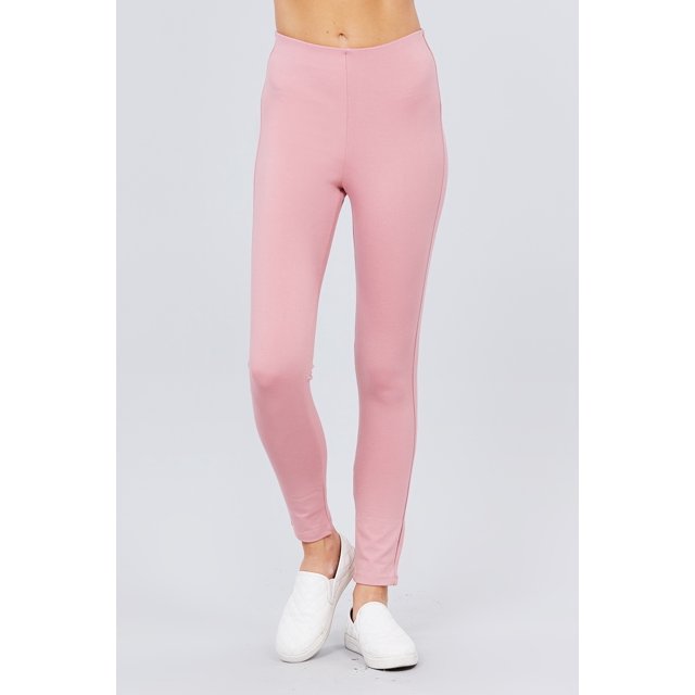Pantalon Ponte à Bande Élastique pour la Taille