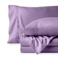 thumbnail image 1 of Bare Home Premium 1800 Collection Ensemble de Draps 4 Pcs, Grand Lit, Lavande, 1 of 10