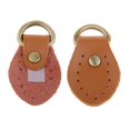 thumbnail image 2 of simhoa 2 Pcs Boucles à Pression en Cuir PU pour Accessoires de Fabrication de Sacs à Main Marron, 2 of 8