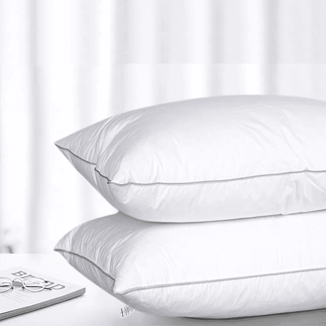 Bed Pillows for Sleeping 2 Pack, Ultra Soft Down Alternative Hotel Quality Pillow Set
