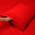 thumbnail image 3 of Nestl RV/Short Queen Sheet Set, 1800 Series Microfiber Deep Pocket 4 Piece Bed Sheet Set, 3 of 6