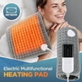thumbnail image 4 of Household Multi-Function Heating Pad for Warming Blanket Use, 9-Temperature Control with Timing Function for Office and Home, Soft and Flame Retardant Material for Safety, 4 of 7