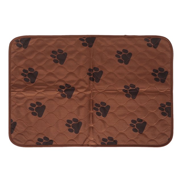 Tapis de Pipi pour Chiot, Tapis d'Entraînement pour Chien Imperméable Doux Anti-Fuite Bord Haute Densité Réutilisable Absorbant pour Intérieur