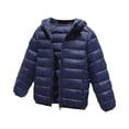 thumbnail image 3 of QIPOPIQ Girls and Toddlers' Lightweight Water-Resistant Packable Hooded Puffer Jacket Clearance, 3 of 4