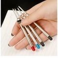 thumbnail image 4 of 5/10/20Pcs Ballpoint Pen Refill For Parker Pens Medium Point L:3.9 In Black Blue Red Ink Rods G2 Metal Refill Writing Stationery 10 PCS Red, 4 of 6