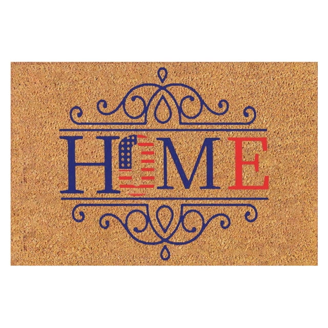 Summer Doormat Door Mats Outdoor Welcome Doormats, with Non-slip Backing Rugs, Floor Carpet for Outdoors and Indoors Entryway, Outside Back Patio Floor Entry, Home Entrance