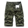thumbnail image 1 of LSLJS Men's Plus Size Cargo Shorts Multi-Pockets Relaxed Summer Beach Shorts Pants, Gym Shorts Gifts for Men, 1 of 2
