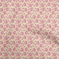 thumbnail image 1 of oneOone Georgette Viscose Light Yellow Fabric Leaves Sewing Material Print Fabric By The Yard 42 Inch Wide, 1 of 4