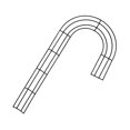 thumbnail image 4 of Wire Wreath Frame Iron Flower Wreath Frame for Christmas Thanksgiving Party 40cm, 4 of 9