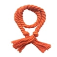 thumbnail image 1 of Home Textile Curtain Clearance 2Pcs Curtain Tiebacks Rope Outdoor Curtain Tiebacks Natural Cotton Curtain Ties Village Rural Rustic Curtain Holdbacks Farmhouse Boho Curtain Tie Backs Holders For Drape, 1 of 1