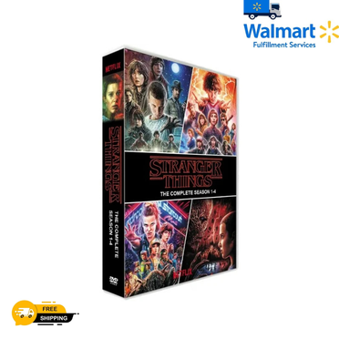 Stranger Things: Série Complète 1-4 (DVD) Anglais Seulement