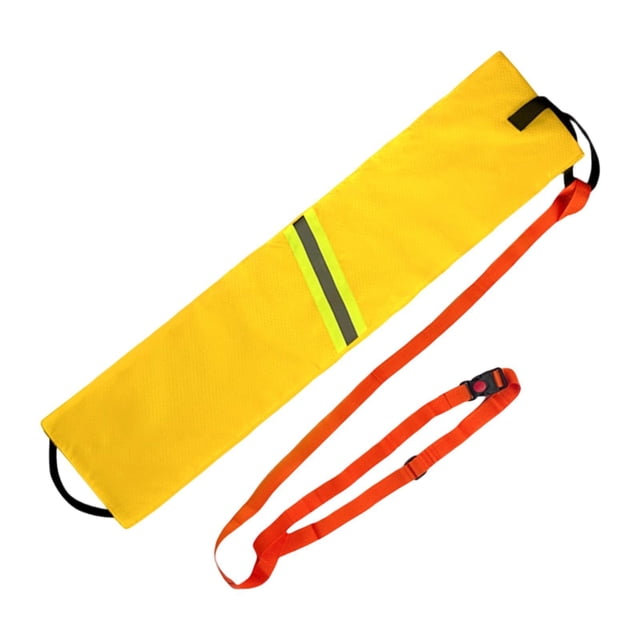 harper Lifeguard Bouée de Sauvetage en Tube Dispositif de Flottaison Jetable Polyvalent 80 cm Portable