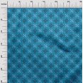 thumbnail image 3 of oneOone Rayon Medium Blue Fabric Block Fabric For Sewing Printed Craft Fabric By The Yard 56 Inch Wide-CU, 3 of 5