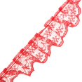 thumbnail image 3 of Various Colors Lace , Tulle Lace Ribbon, Stretch Lace Fabric by The Yard for Red, 3 of 6