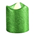 thumbnail image 1 of Candle Light Wedding Bar Decoration LED Powdered Small Candle Gold Wavy Mouth Candle, 1 of 1