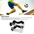 thumbnail image 3 of Broken Nose Guard, Sports Nose Guard Clear Visibility  for Basketball Black,Transparent, 3 of 7