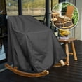 thumbnail image 4 of OPTUTUS 2-Pack Patio Rocking Chair Covers, 35 x 38 x 29 Inches Waterproof Oxford Fabric Chair Furniture Covers, 4 of 8