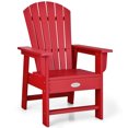 thumbnail image 5 of Gymax Set of 2 Kids Patio Adirondack Chair Armchair Weather Resistance Outdoor Chair Red, 5 of 5