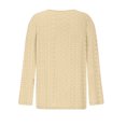 thumbnail image 3 of Timegard Hauts à Oeillets pour Femmes Col en V Échancré Blouse à Boutons Chic Décontractée Manches Longues Hauts Amples Automne, 3 of 4