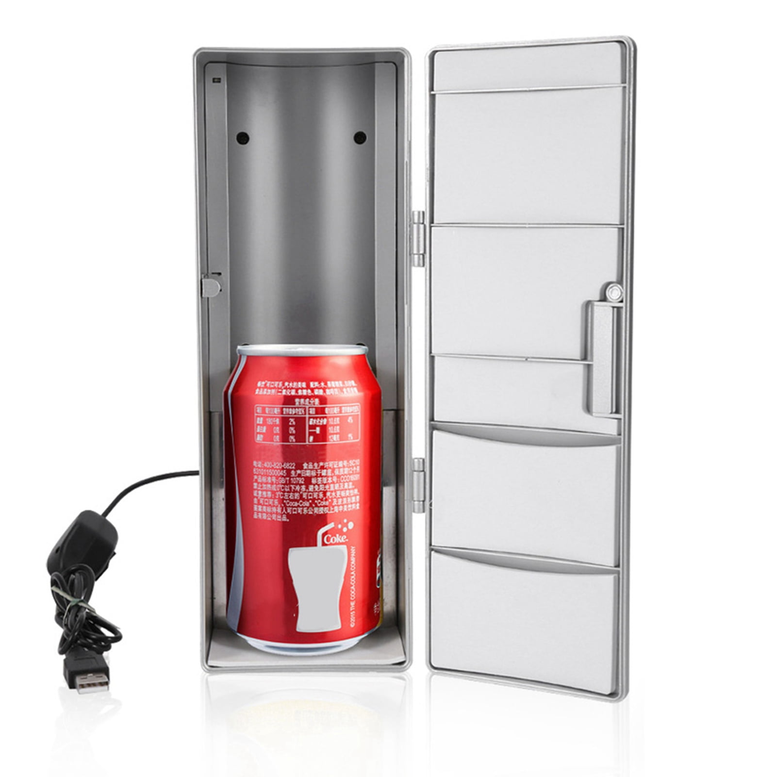 Mini Refrigerator, Portable Multi-functional Powered By USB Cable Mini USB Fridge  For Office For Car
