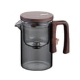 thumbnail image 1 of ZheElen Magnetic Filter Teapot Elegant For Real-time Tea Control Glass Teapot With Strainer Clear Teapot Gray 520ml, 1 of 6