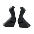 thumbnail image 2 of Lipstore 2 Pieces Bike Brake Levers Hoods Protector Anti Slip Bike Brake Handle Cover Black, 2 of 8