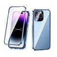 thumbnail image 1 of Magnetic Case For IPhone 15 14 13 12 11 Pro Max, Magnetic Adsorption Double-Sided, 1 of 5