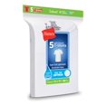 thumbnail image 3 of Hanes Garçons EcoSmart T-Shirt Col Rond Lot de 5, m, Blanc, 3 of 3