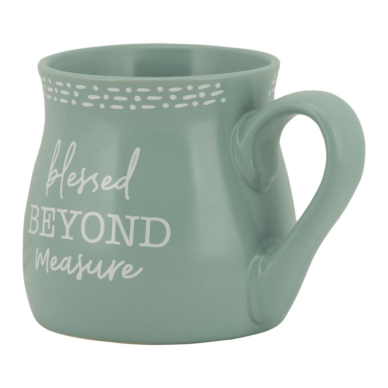22 onces. Tasse bénie au-delà de la mesure